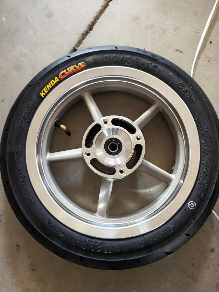 12in Chrome Rims Supermotos for Tuttio/Yozma