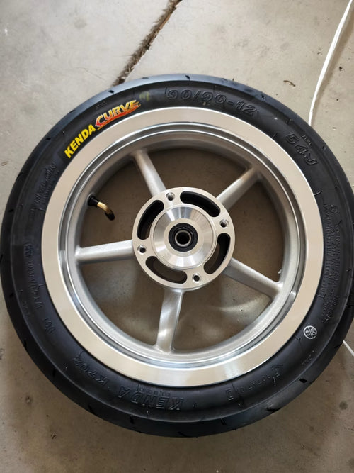 12in Chrome Rims Supermotos for Tuttio/Yozma